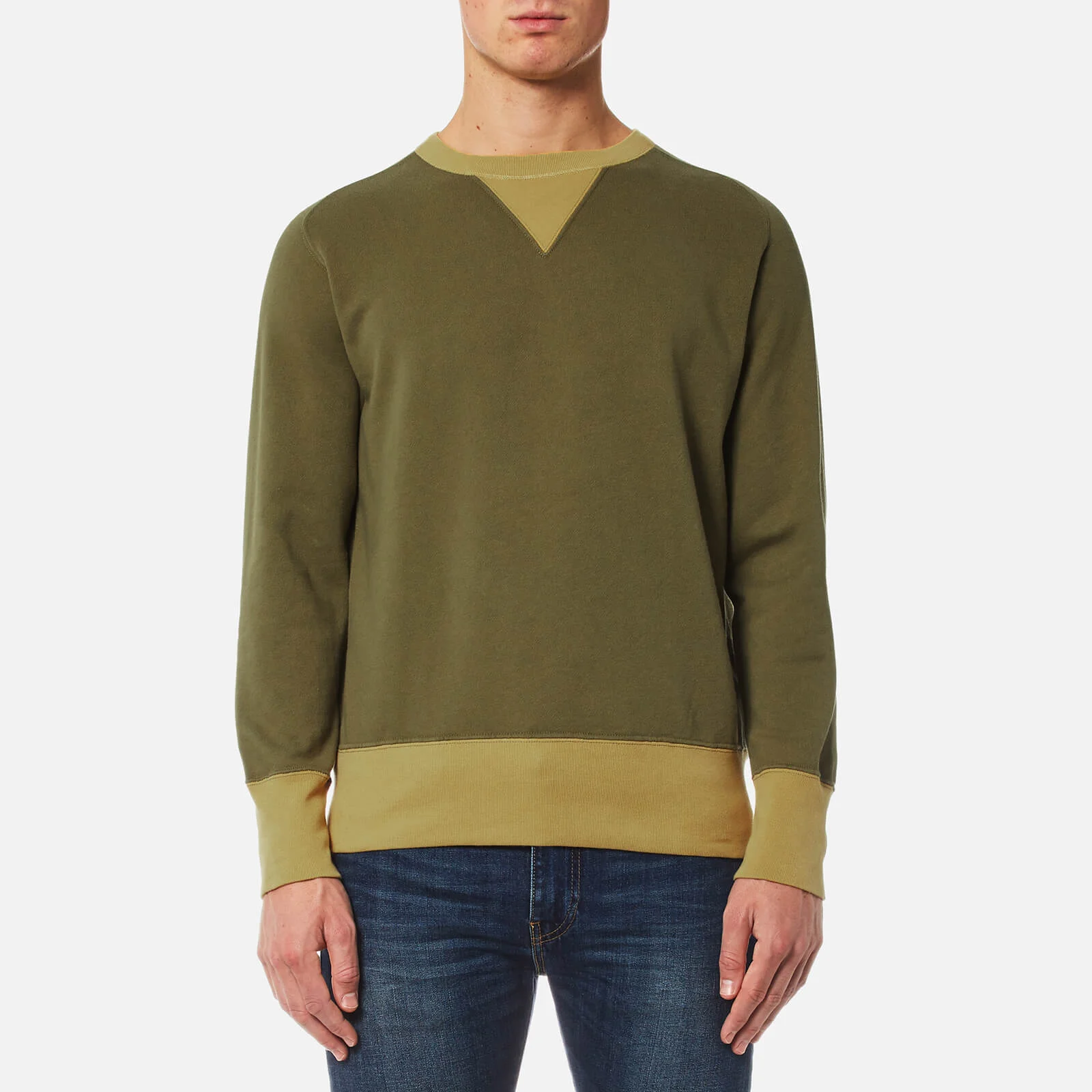 Levi's Vintage Men's Bay Meadows Sweatshirt - Tumbleweed Green Image 1