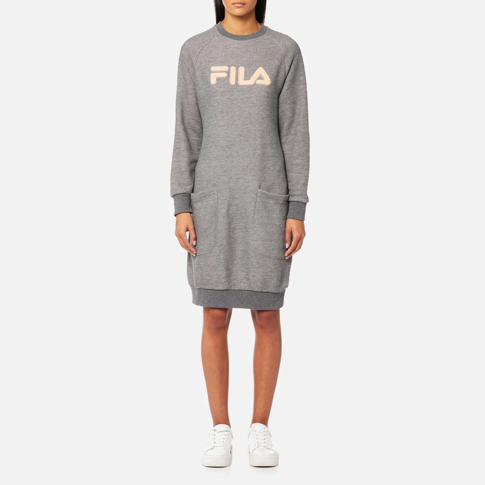 FILA Blackline Women's Courtney Sweater Dress - Grey Marl Image 1