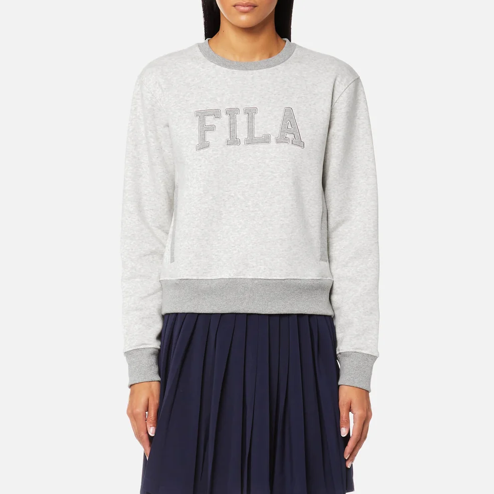 FILA Blackline Women's Sheena Fashion Sweatshirt - Ecru Image 1