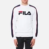 FILA Blackline Men's Toby Crew Neck Sweatshirt - White - Image 1