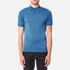 John Smedley Men's Payton 30 Gauge Merino Short Sleeve Polo Shirt - Derwent Blue - Image 1