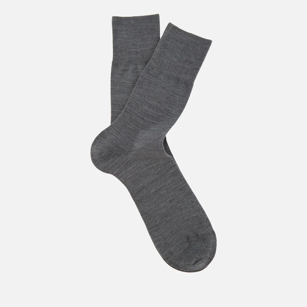 FALKE Men's Airport Socks - Dark Grey Image 1