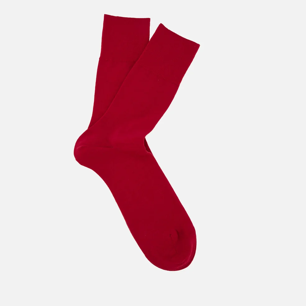 FALKE Men's Airport Socks - Scarlet Image 1