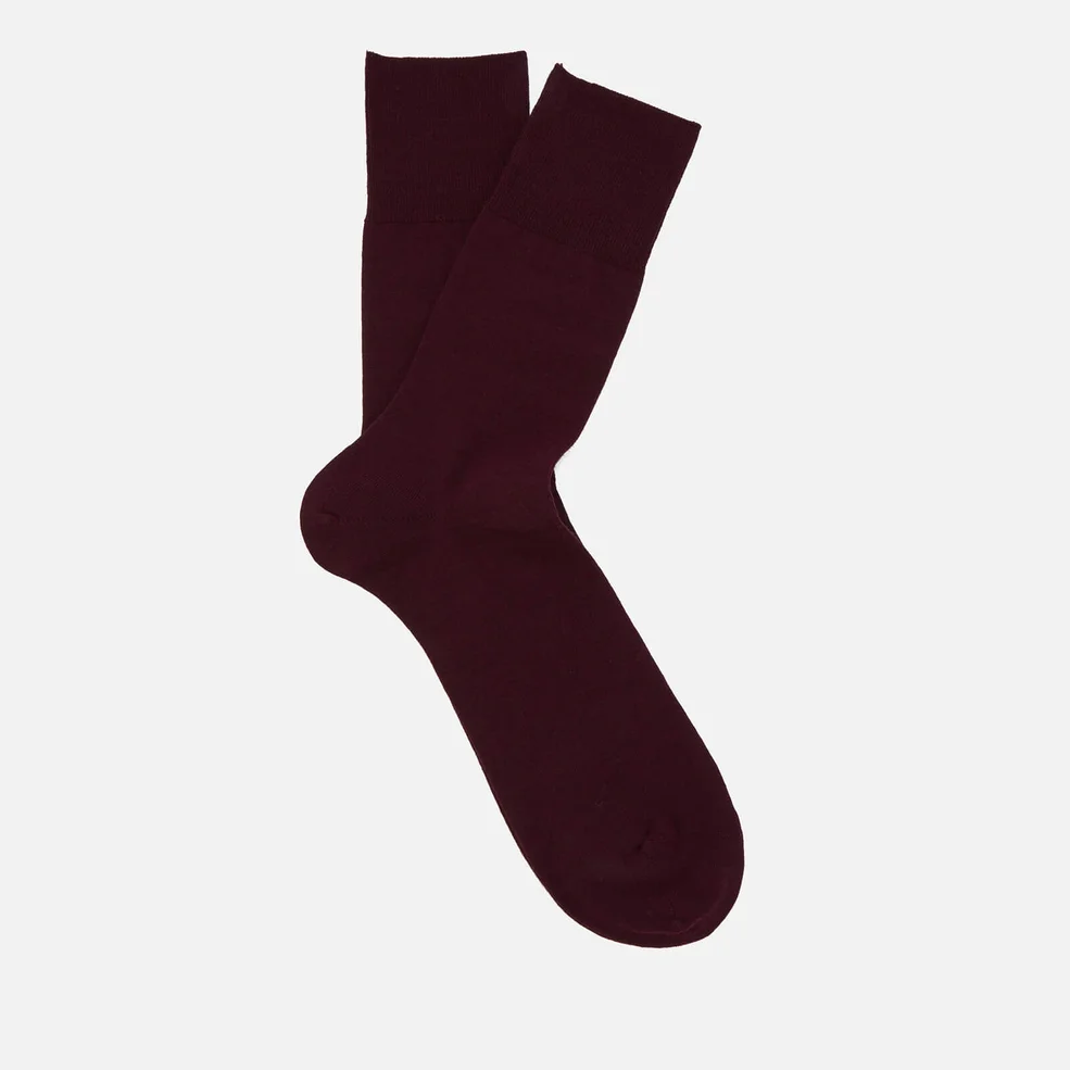 FALKE Men's Airport Socks - Barolo Image 1