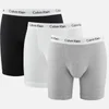 Calvin Klein Men's 3 Pack Boxer Briefs - Black/White/Grey Heather - Image 1