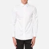 Matthew Miller Men's Newman Long Sleeve Shirt - White - Image 1