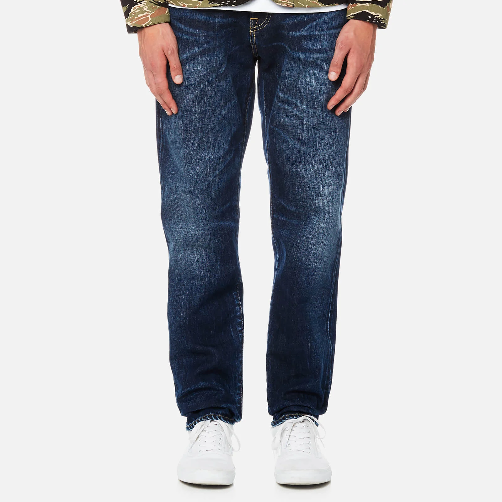 Edwin Men's Ed-45 Loose Tapered Jeans - Contrast Clean Wash Image 1