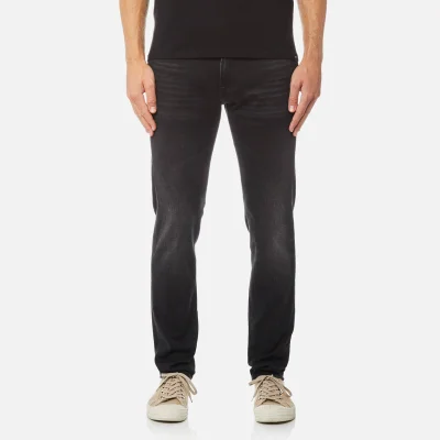 Edwin Men's ED-85 Slim Tapered Drop Crotch Jeans - Goth Black