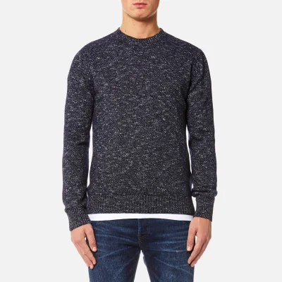 Edwin Men's Standard Sweater - Navy Flamme