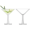 LSA Gin Cocktail Glasses - 220ml (Set of 2) - Image 1