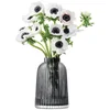 LSA Pleat Vase - 20cm - Grey - Image 1