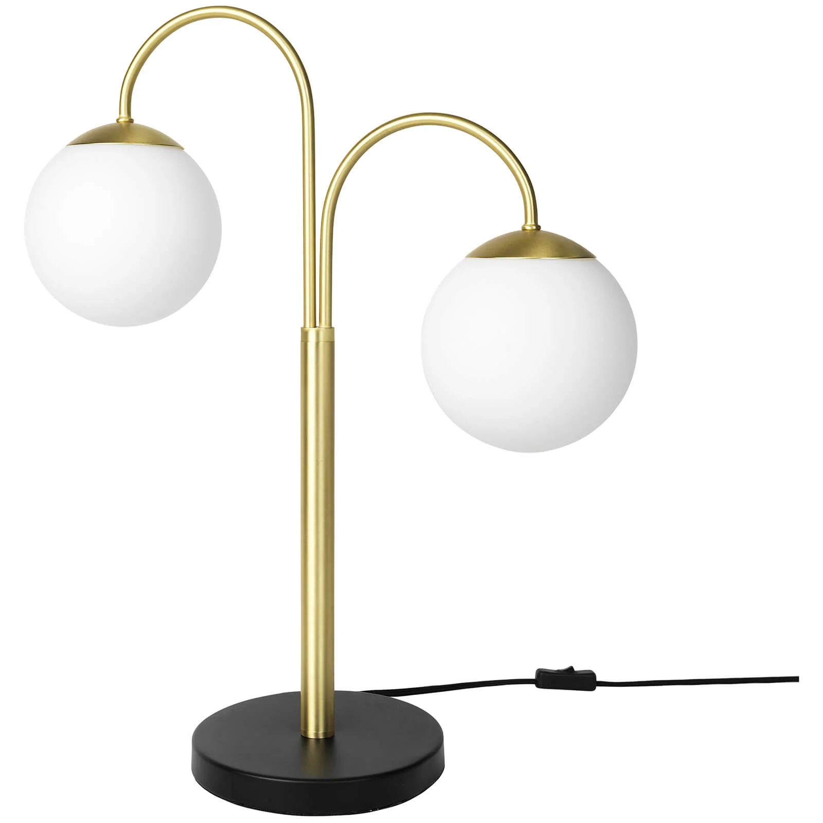 Broste Copenhagen Caspa Desk Lamp - Metal with Brass Finish Image 1