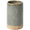 Broste Copenhagen Slim Ceramic Vase - Chinois Green - Image 1