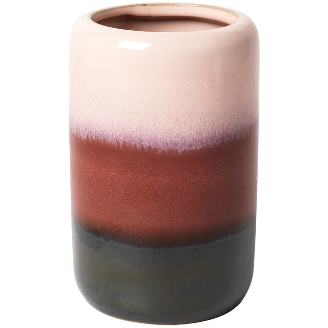 Broste Copenhagen Lau Tall Ceramic Vase - Red Clay
