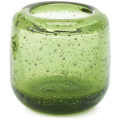 Broste Copenhagen Amma Mouthblown Glass Vase - Chinois Green