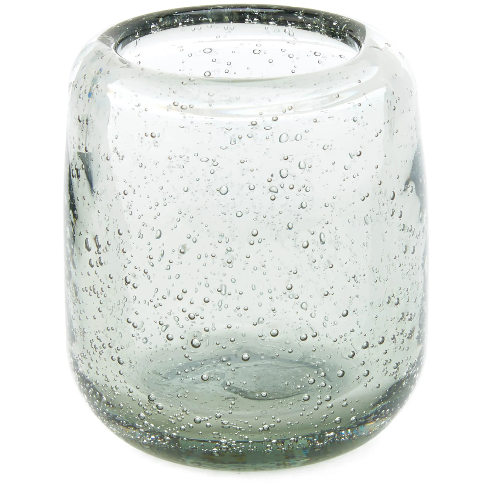 Broste Copenhagen Amma Mouthblown Glass Vase - Drizzle Image 1