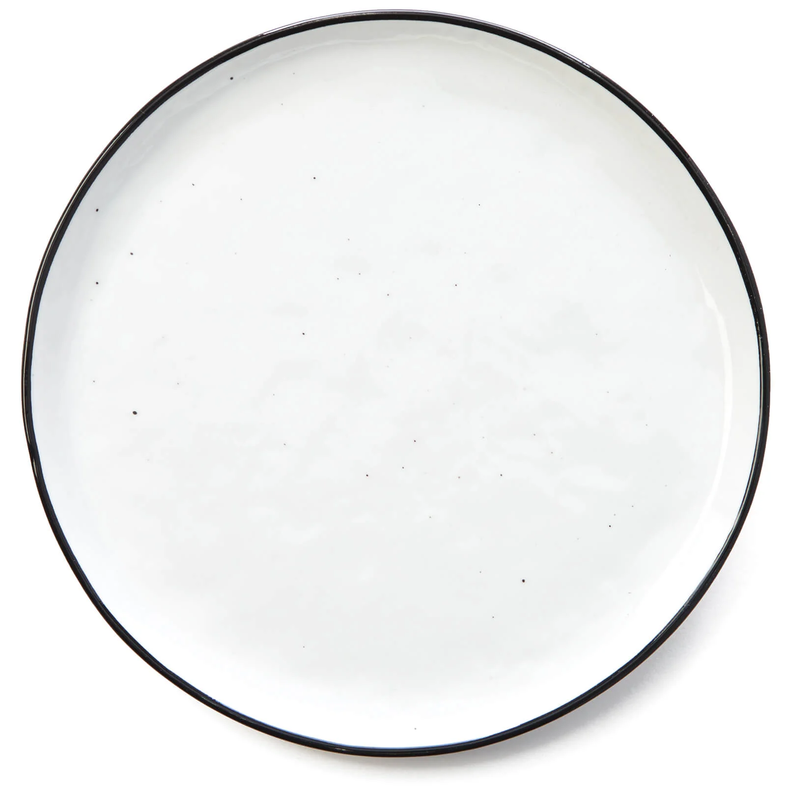 Broste Copenhagen Salt Side Plate - White (Set of 4) Image 1