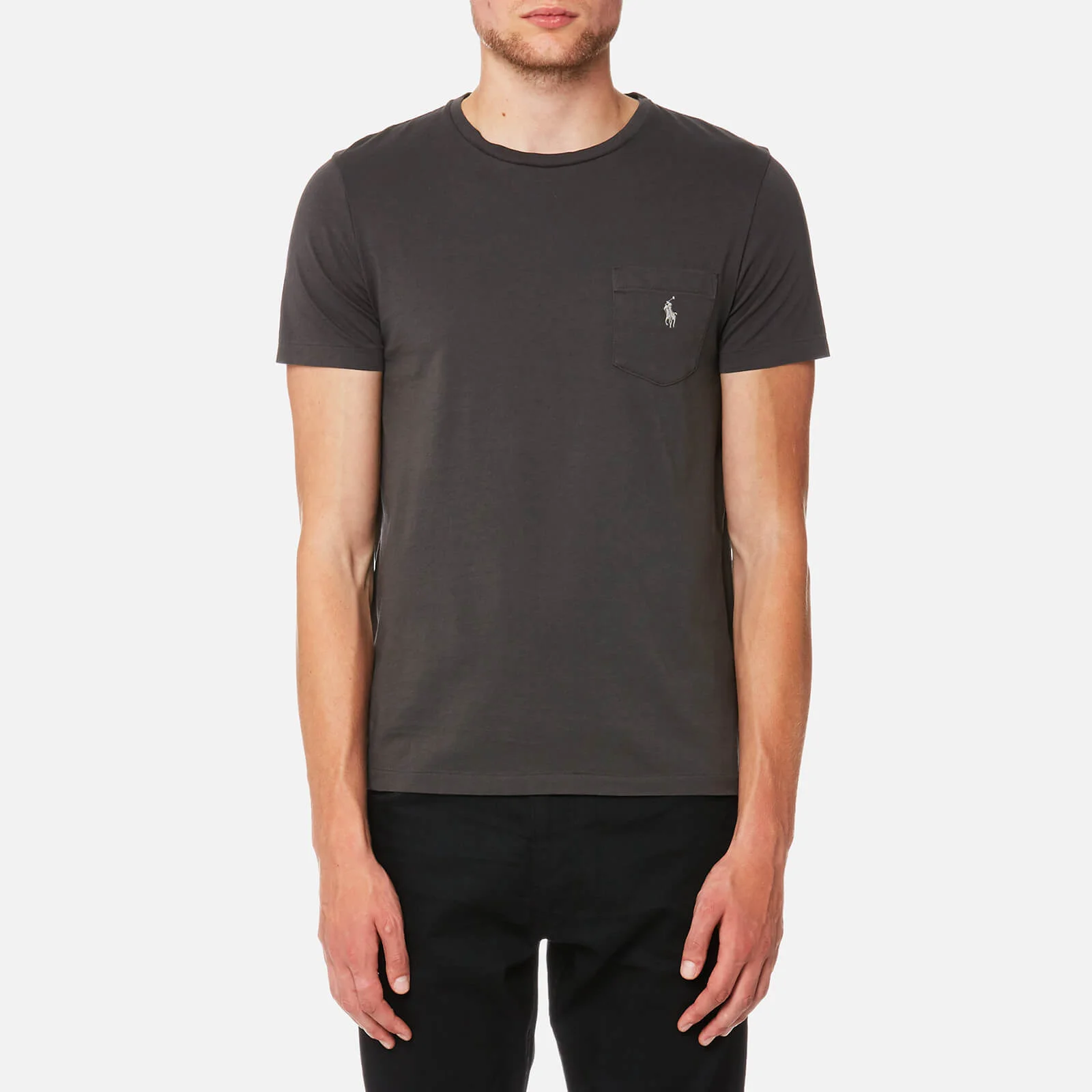 Polo Ralph Lauren Men's Custom Fit T-Shirt - Black Image 1