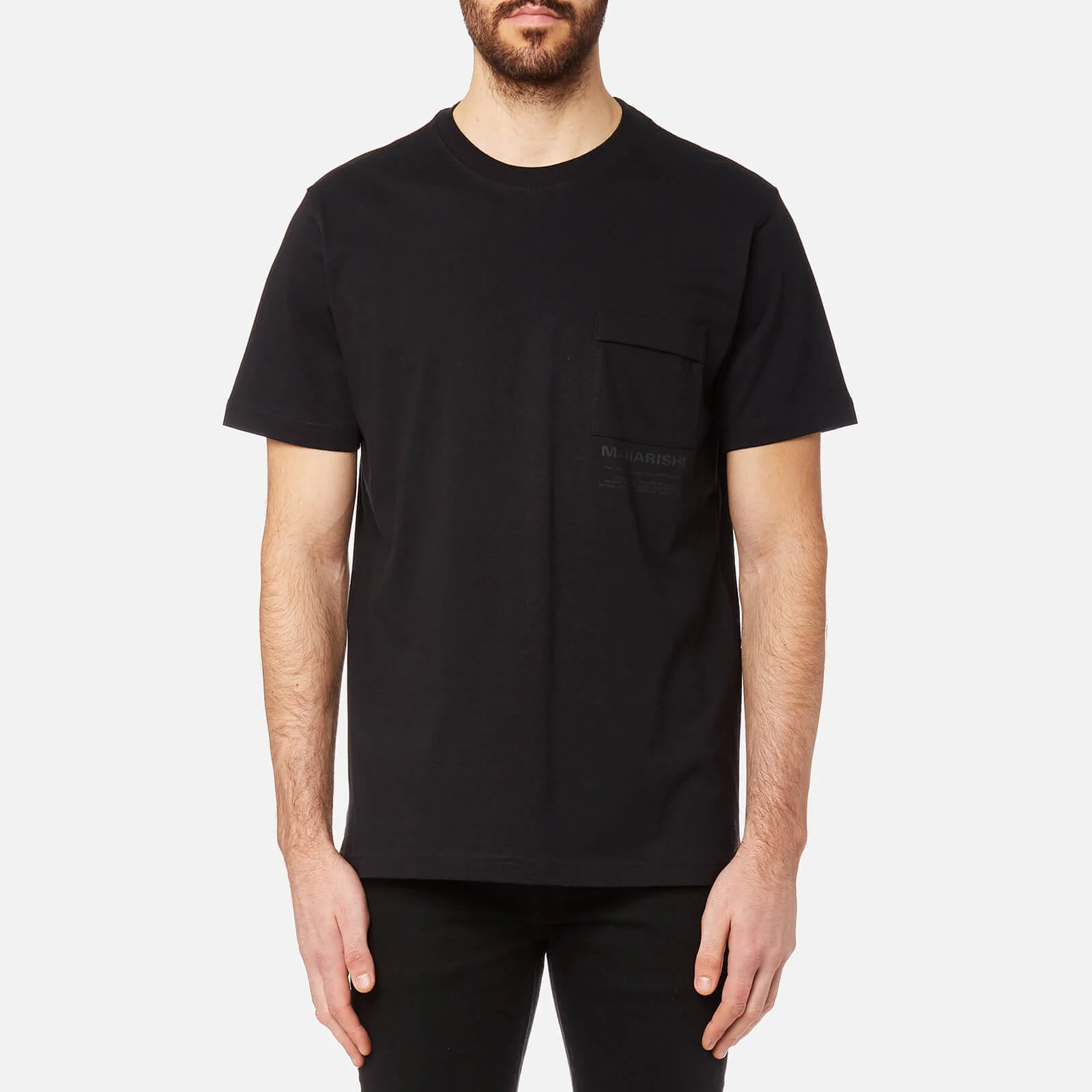 Maharishi Men's Miltype T-Shirt - Black Image 1