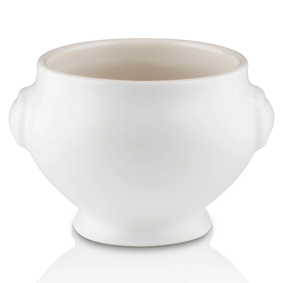 Le Creuset Stoneware Heritage Soup Bowl - Cotton Image 1
