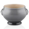 Le Creuset Stoneware Heritage Soup Bowl - Flint - Image 1