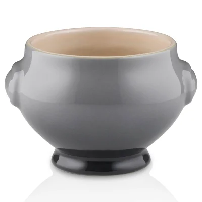 Le Creuset Stoneware Heritage Soup Bowl - Flint