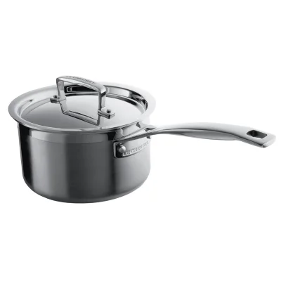 Le Creuset 3-Ply Stainless Steel Saucepan - 14cm