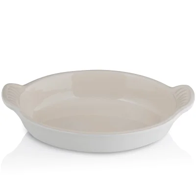 Le Creuset Stoneware Heritage Oval Roasting Dish - 20cm - Cotton