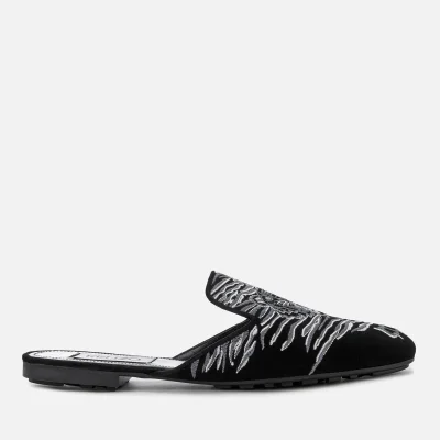 KENZO Women's Slide On Loafers - Black
