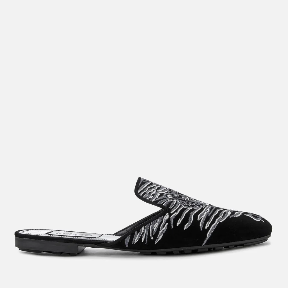 KENZO Women's Slide On Loafers - Black Image 1
