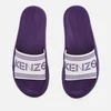 KENZO Women's Flat Slide Sandals - White - Image 1