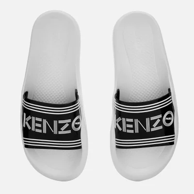 KENZO Women's Flat Slide Sandals - Black