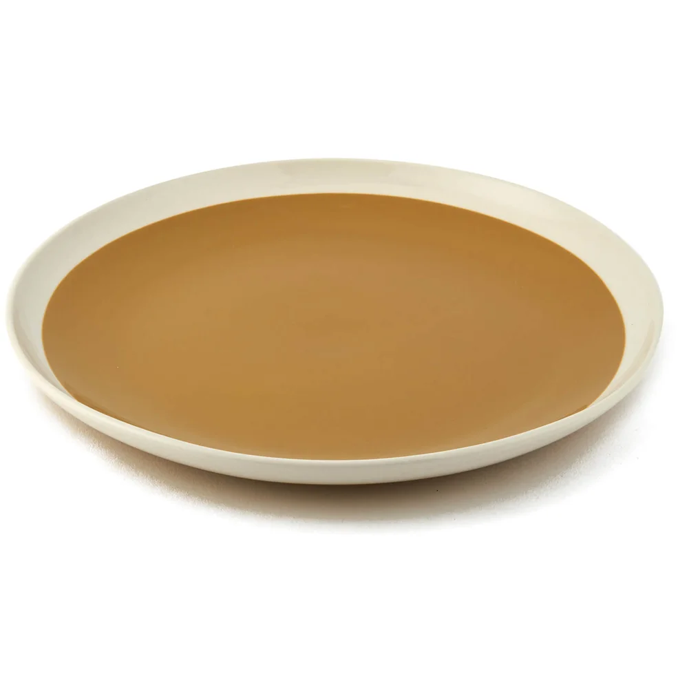 Nkuku Datia Dinner Plate - Mustard Image 1