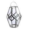 Nkuku Mohani Lantern - Silver - Small - Image 1