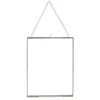Nkuku Kiko Glass Frame - Silver - Portrait 8 x 10 Inch (20 x 25cm) - Image 1