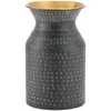 Nkuku Dando Brass Pot - Antique Brass - Small - Image 1