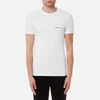 Versus Versace Men's Basic T-Shirt - Bianco Con Scritta - Image 1