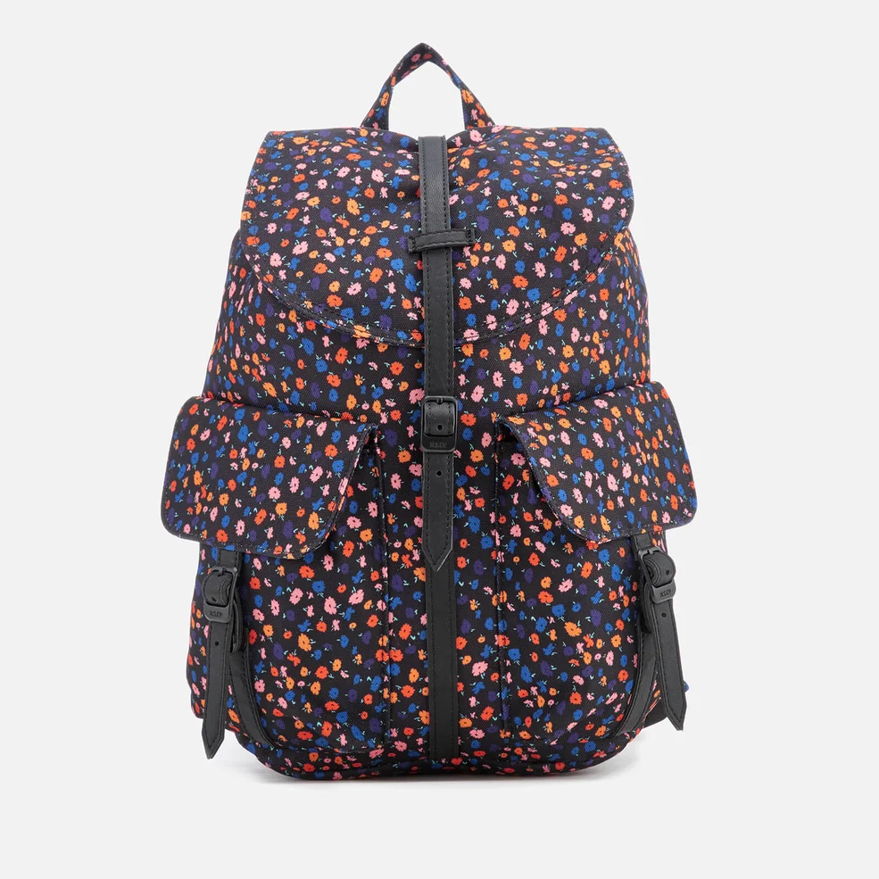 Herschel Supply Co. Women's Dawson Xtra Small Backpack - Black Mini Floral Image 1