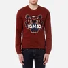 KENZO Men's Icons Tiger Sweatshirt - Burgundy - Image 1
