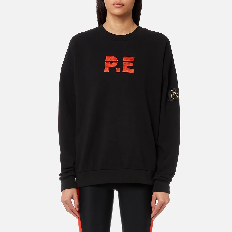 P.E Nation Women's Get Set Sweatshirt - Black Image 1