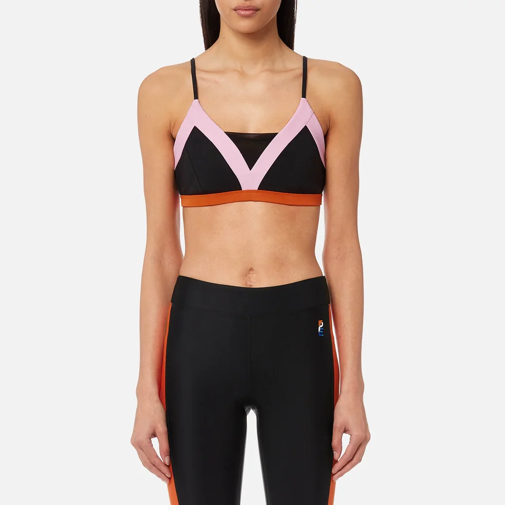 P.E Nation Women's The Elite Eight Crop Top - Pink Image 1