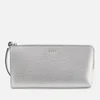 DKNY Women's Bryant Medium Wristlet Pouch Bag - Dark Silver - Image 1