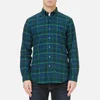 Polo Ralph Lauren Men's Brushed Twill Shirt - Green Check - Image 1