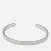 Miansai Men's Singular Cuff Bracelet - Matte Silver - Image 1