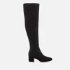 Sam Edelman Women's Elina Suede Thigh High Boots - Black - Image 1