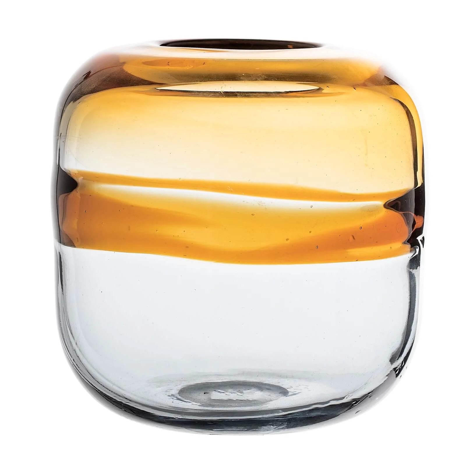 Bloomingville Glass Vase - Gold Ombre Image 1