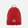MICHAEL MICHAEL KORS Women's Rhea Zip Medium Backpack - Bright Red - Image 1