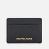 MICHAEL MICHAEL KORS Women's Money Pieces Card Holder - Black - Image 1
