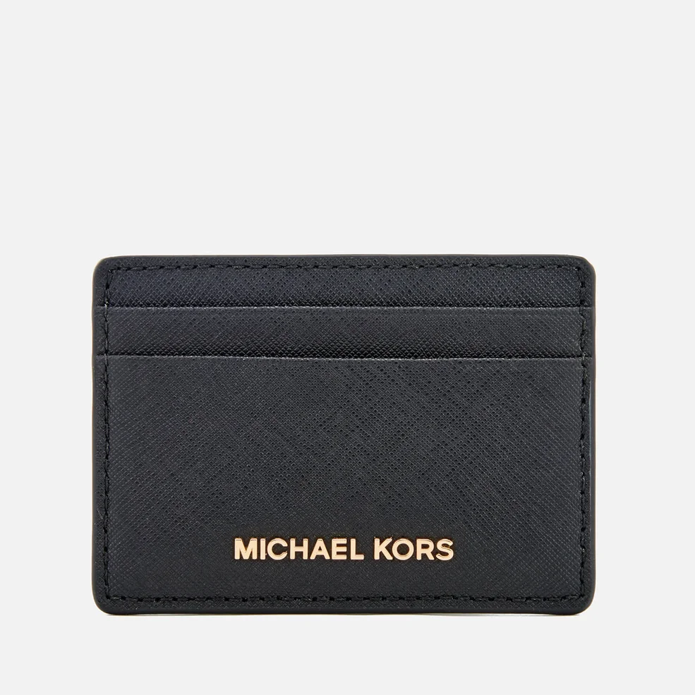 MICHAEL MICHAEL KORS Women's Money Pieces Card Holder - Black Image 1