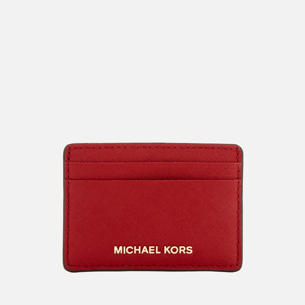 MICHAEL MICHAEL KORS Women's Money Pieces Card Holder - Bright Red Image 1